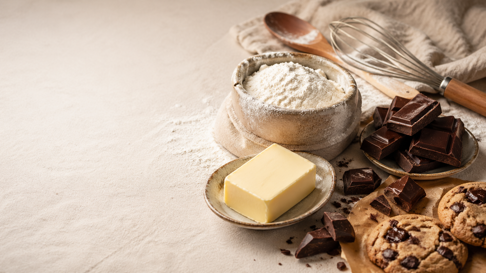 Les secrets du cookie parfait : farine, beurre, chocolat
