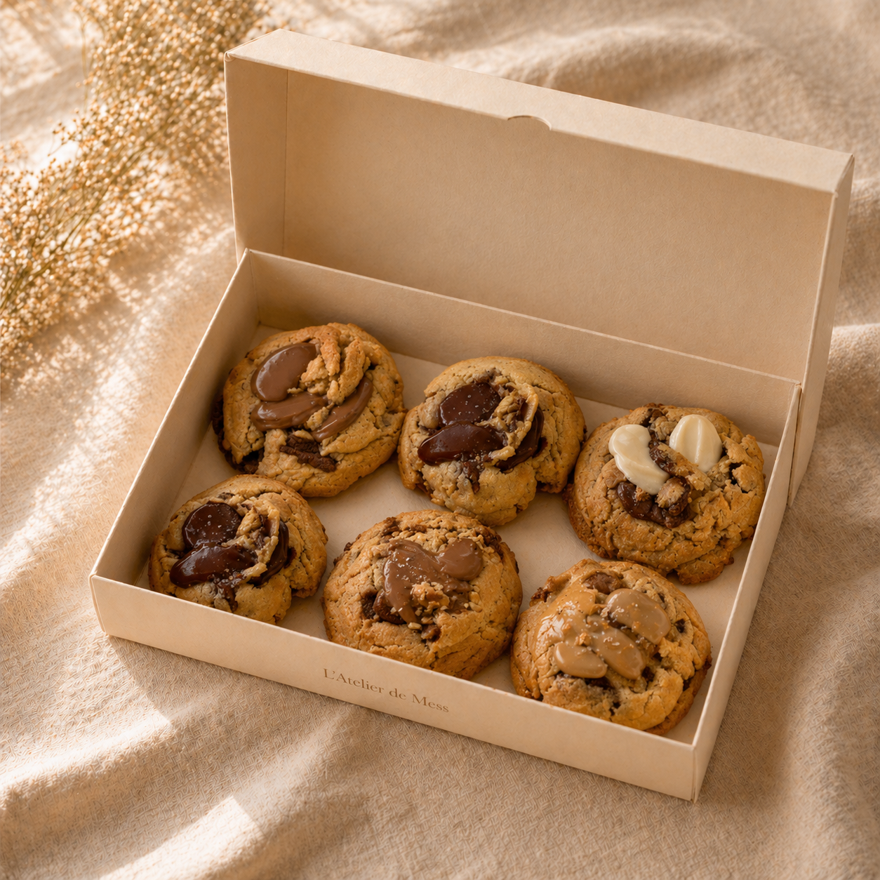 Box Découverte - 6 cookies