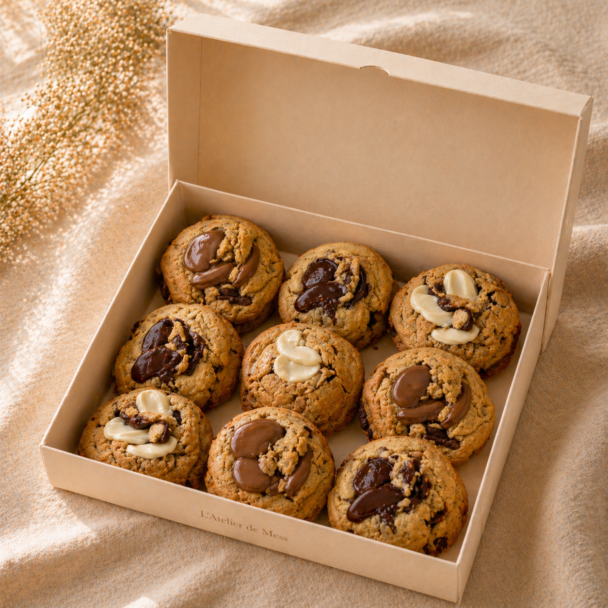 Box Tout Chocolat - 9 cookies