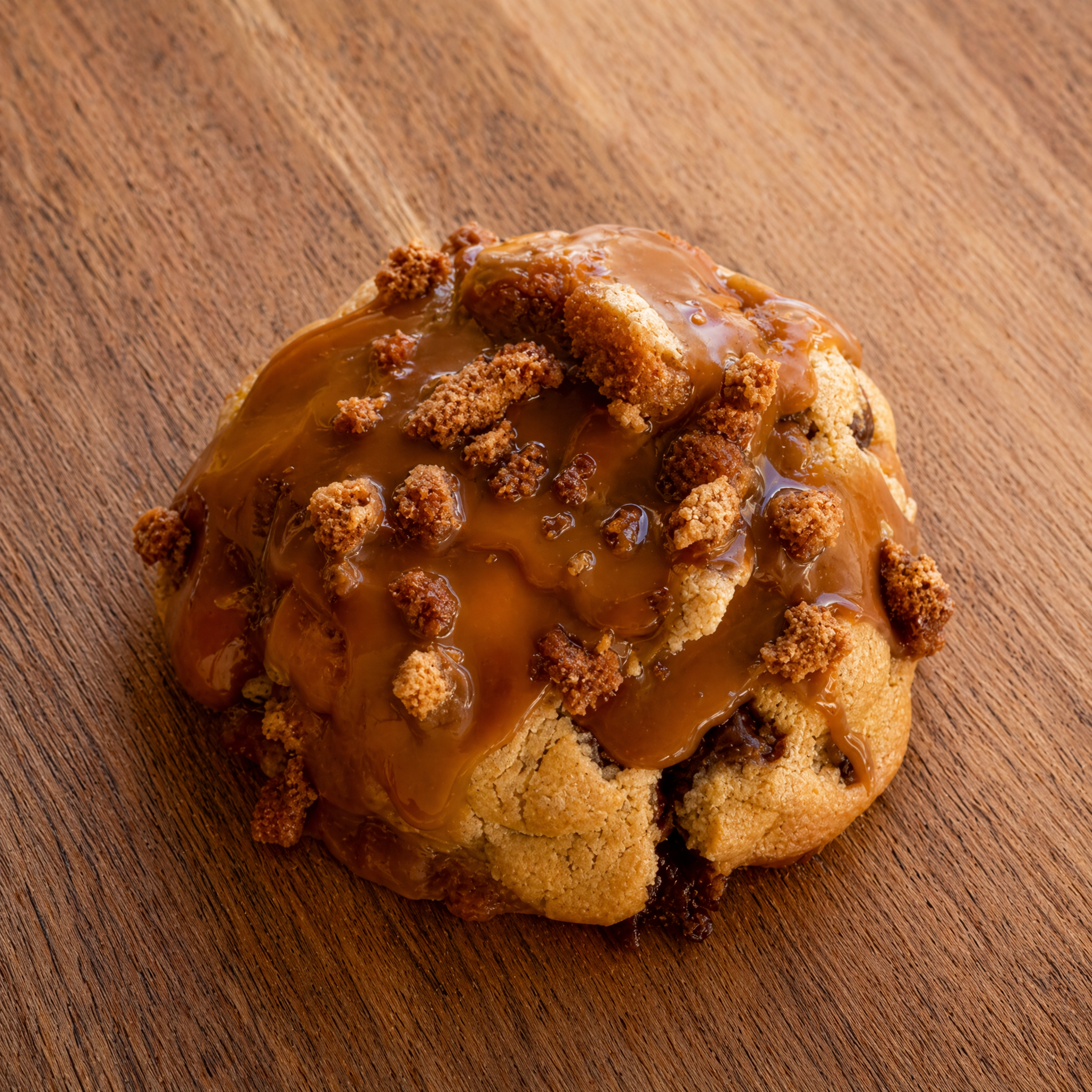 Cookie speculoos, chocolat au lait & caramel