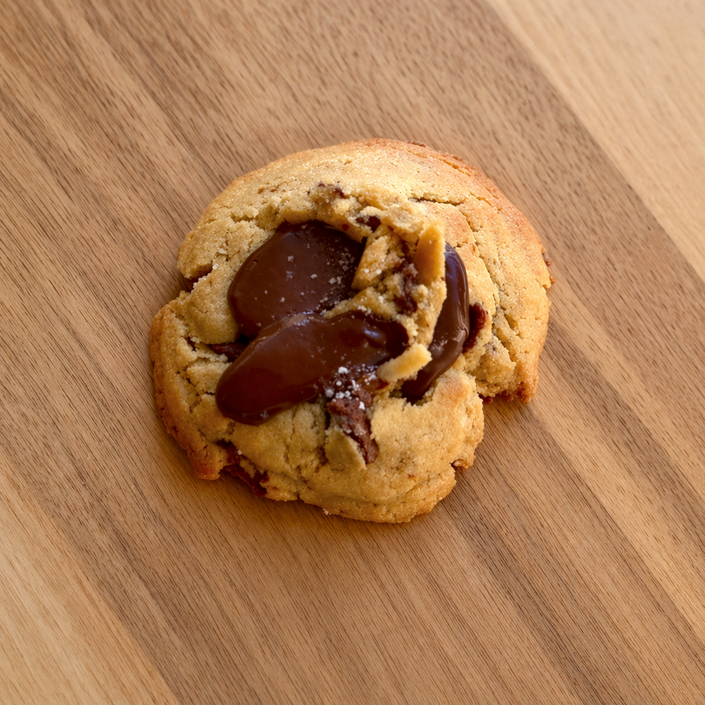 Cookie chocolat noir fleur de sel